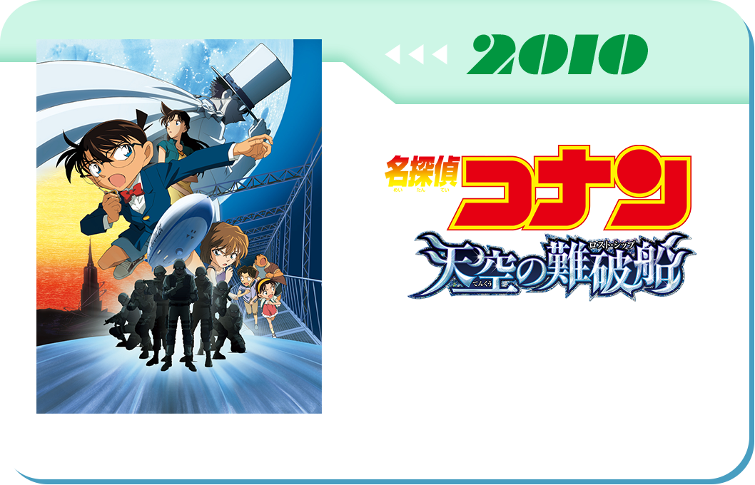 第14弾　劇場版「名探偵コナン 天空の難破船(ロスト・シップ)」