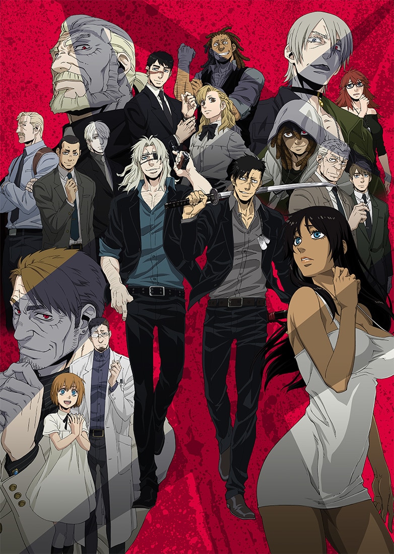 『GANGSTA.』キービジュアル