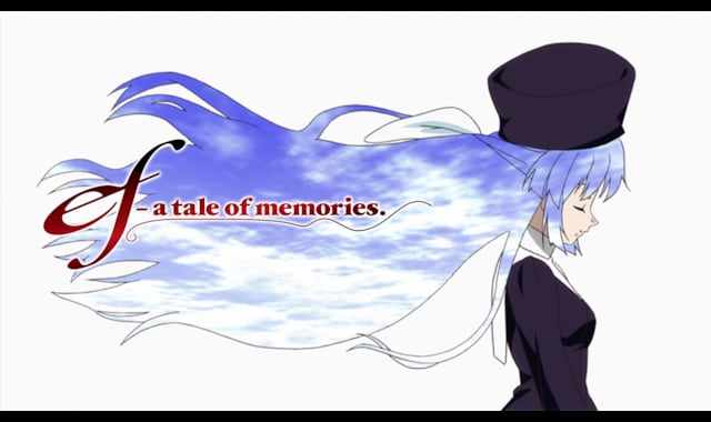 ゲーム・PC系テレホンカード　(8枚組) 新藤千尋/宮村みやこ/雨宮優子/他「ef - a tale of memories. [ハードカバー台紙付き]」 C75 TVアニメ「ef - a tale of memories.」第1期 ED映像（悠久の翼