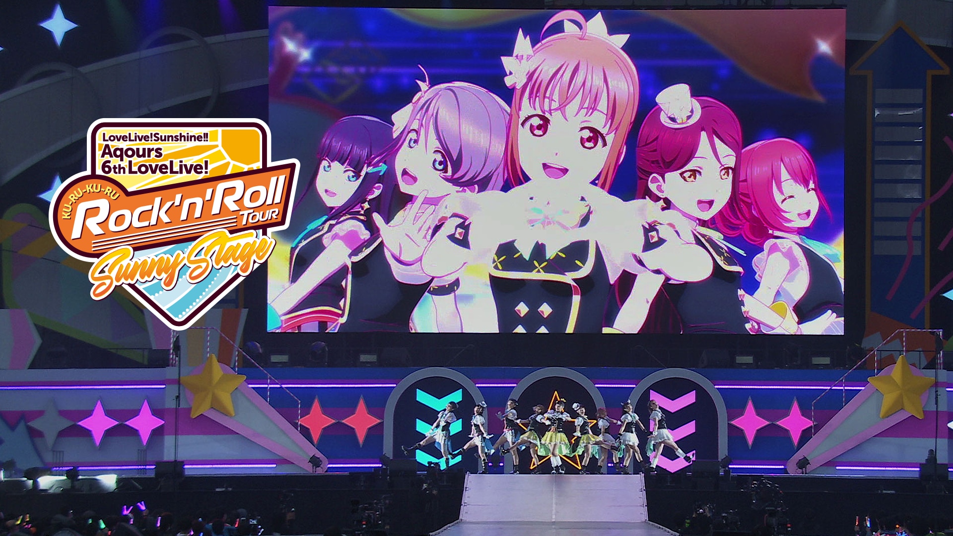 ラブライブ Aqours 6th KU-RU-KU-RU 缶バッジ 黒澤ルビィ