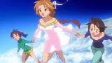 空を見上げる少女の瞳に映る世界