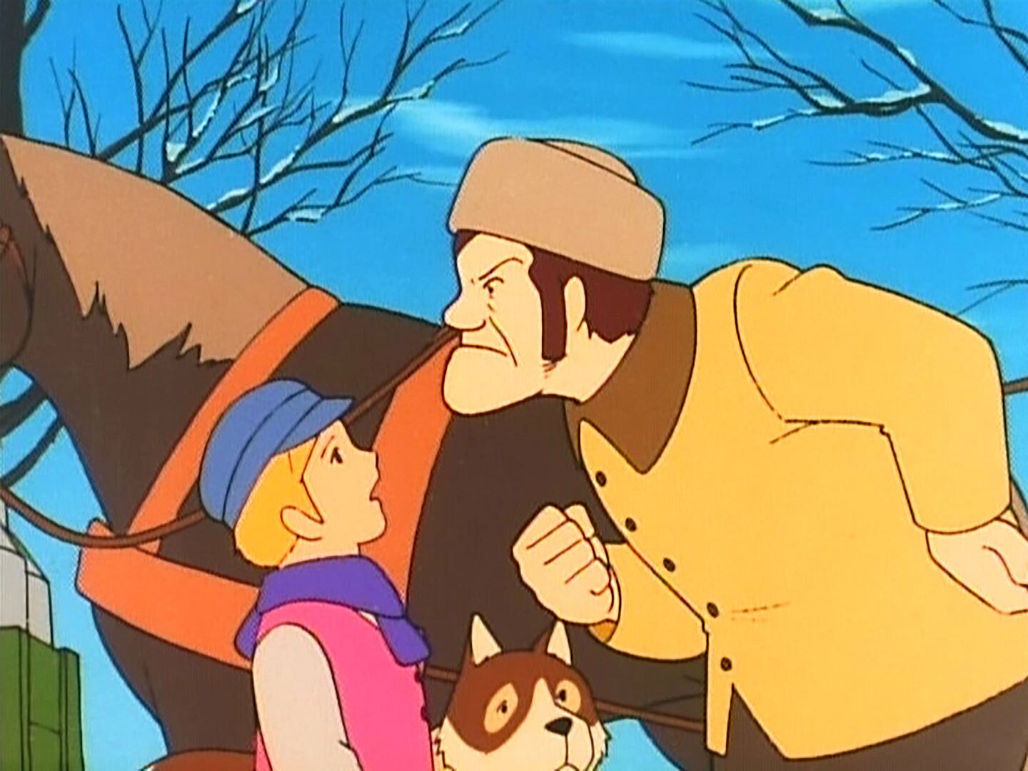 放出/当時物/フランダースの犬/アロア・コゼツ/ヒロイン/アニメ/タケミ/日本アニメ企画/フジテレビ/ソフビ/人形/ミニ/絶版 フランダースの犬 #35 お帰りアロア