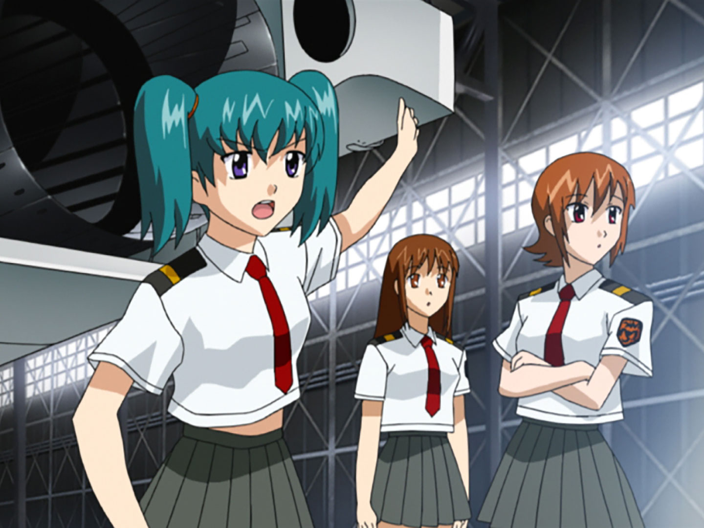 本庄美風 with 1/300TSR.2MS キャラアニ限定　ストラトス・フォー ストラトス・フォー」本庄美風役のかかずゆみ、もりたけし監督ら