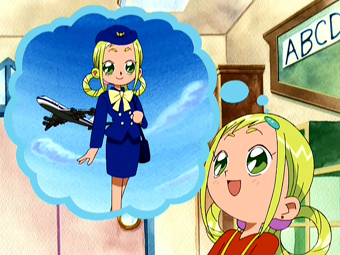 当選品】おジャ魔女どれみドッカ～ン！ ハナちゃん メッセージボード