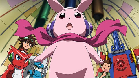 デジモンクロスウォーズ 時を駆ける少年ハンターたち 第28話 バンダイチャンネル 初回おためし無料のアニメ配信サービス