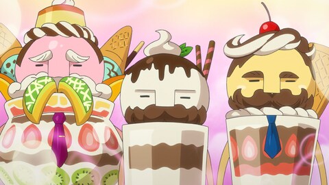 島ぞうりアート☆プリキュア☆キッズ☆ジェラート なつかしく