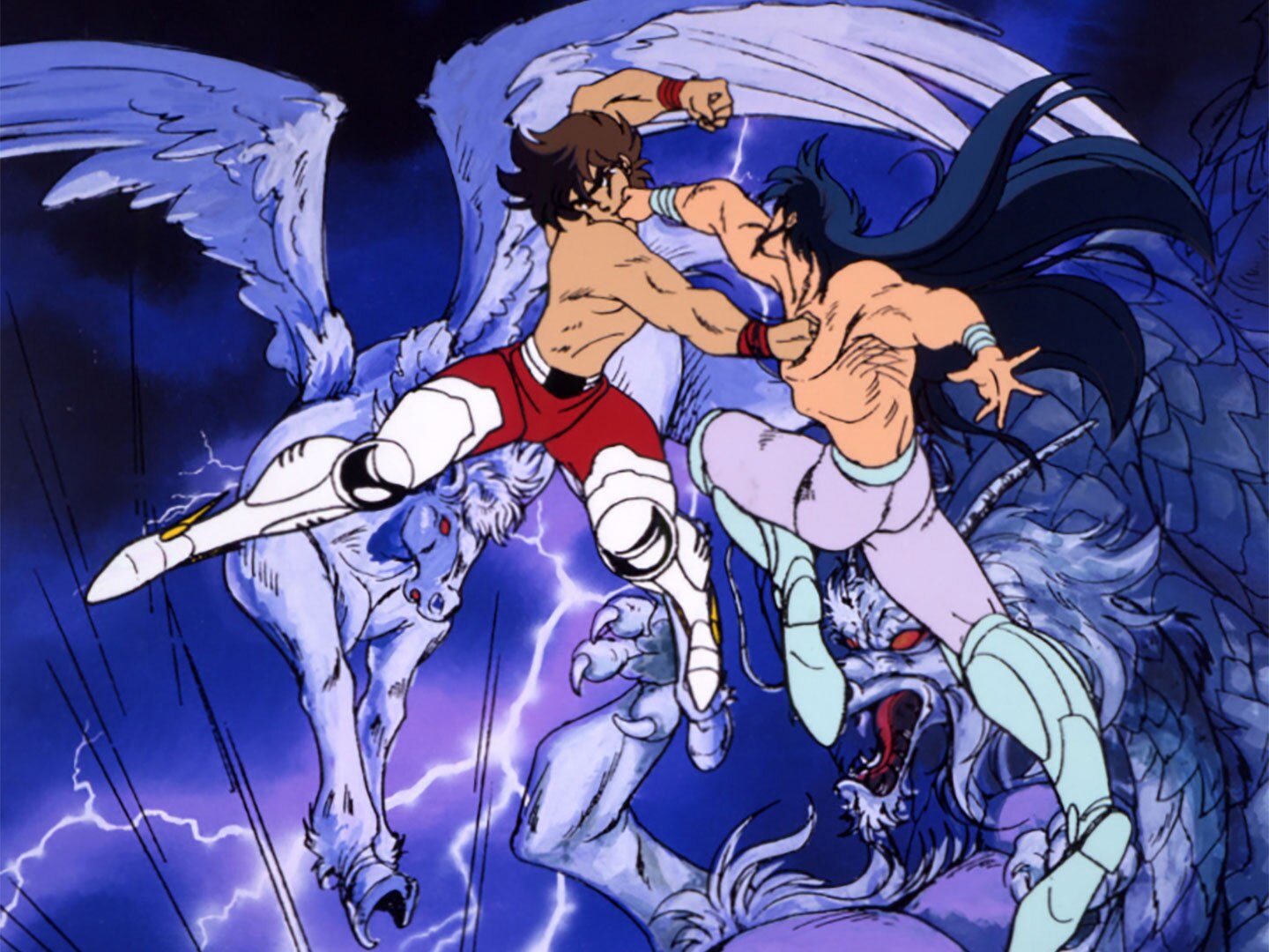 聖闘士星矢　アニメ　セル画　フェニックス一輝　80年代 聖闘士星矢 セル画 一輝 Cosmospecial 聖闘士星矢 Saint Seiya