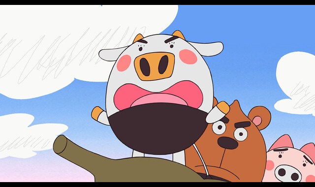 まめうしくん バンダイチャンネル 初回おためし無料のアニメ配信サービス