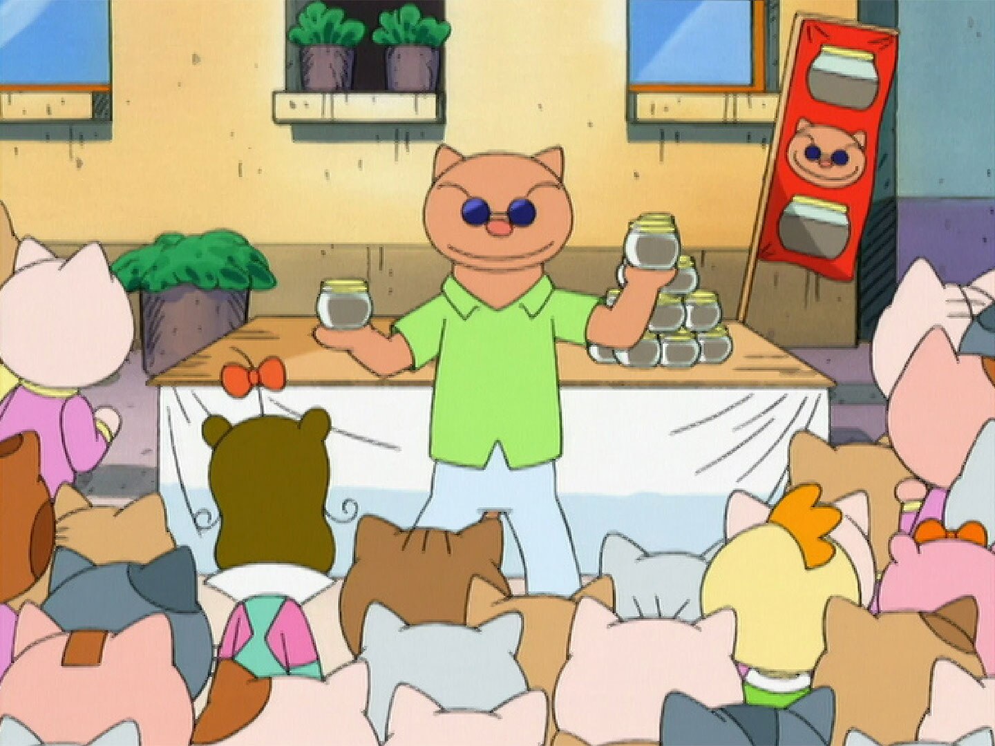 ニャニがニャンだー ニャンダーかめん 第53話| バンダイチャンネル